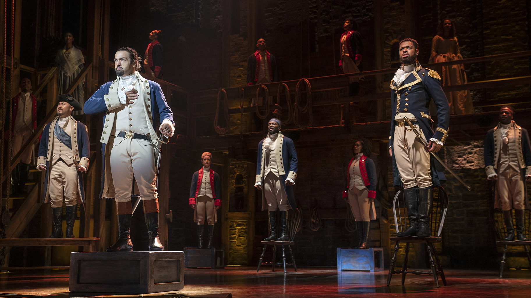 Exuberant as Ever a Grand Scale Production of Hamilton is Back